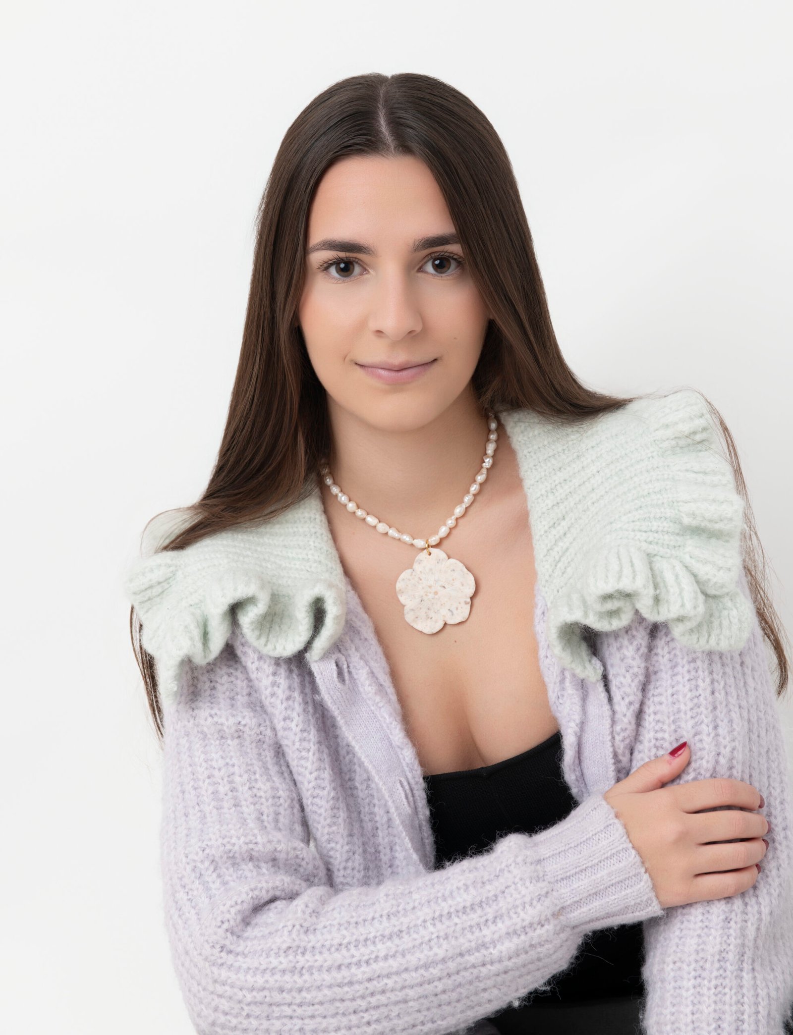 Collar Flor Nude Miri