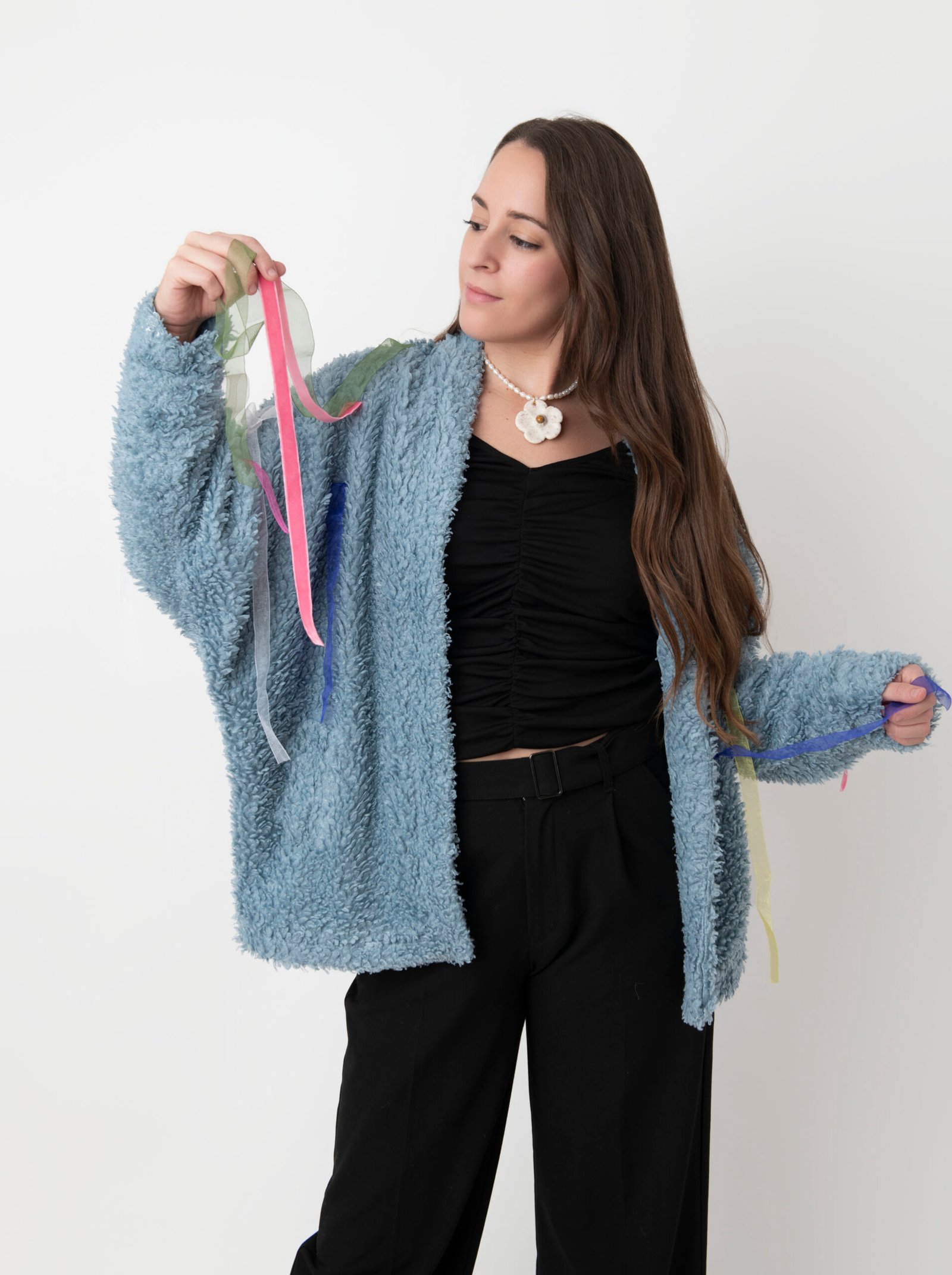 Collar Flor Nude Desi