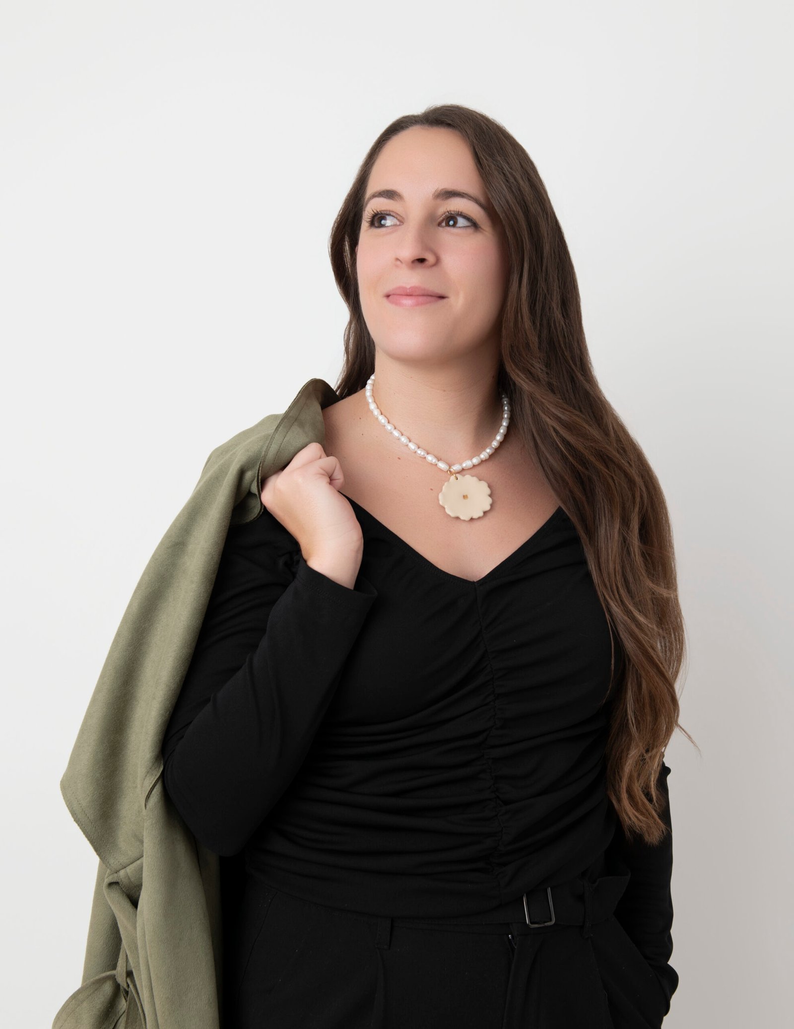 Collar Flor Nude Rous