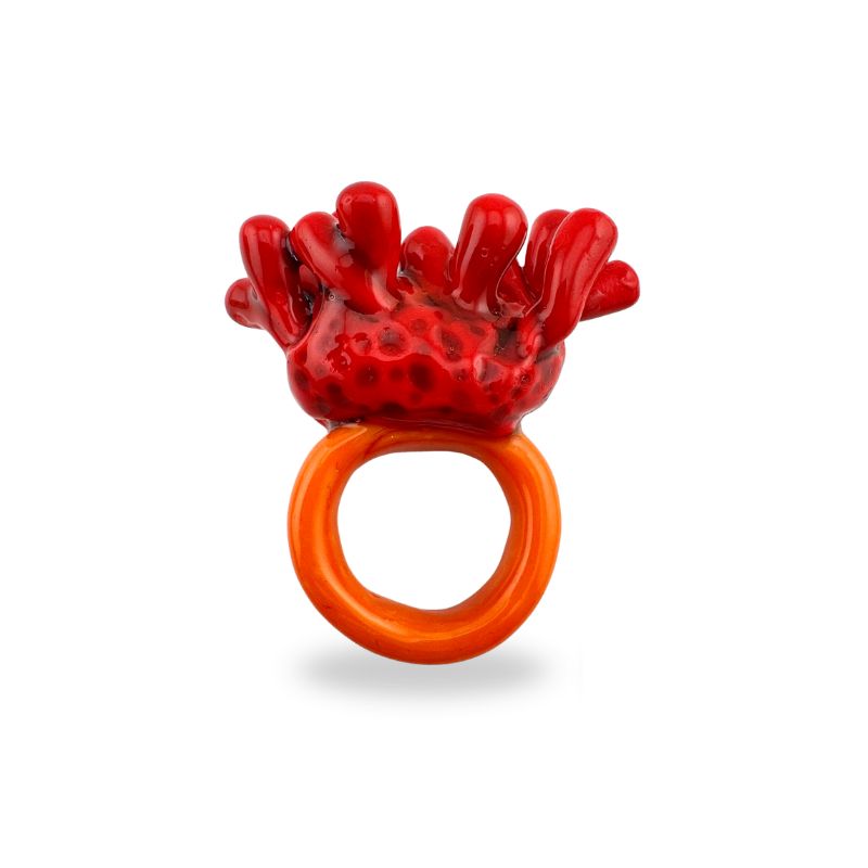 Anillo Coral Red