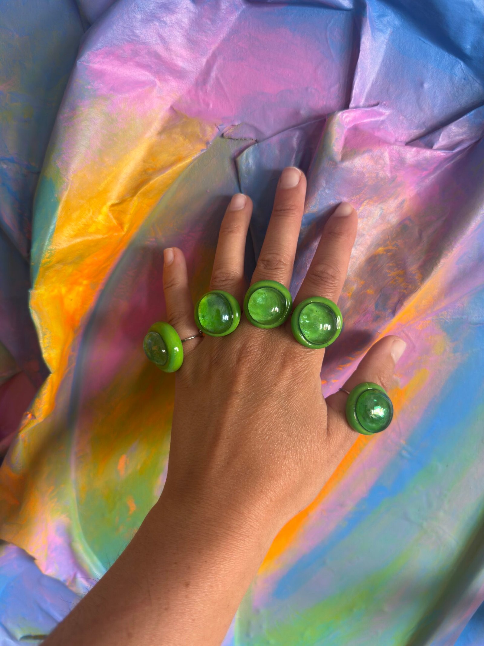 Anillo Ojo cocodrilo ajustable