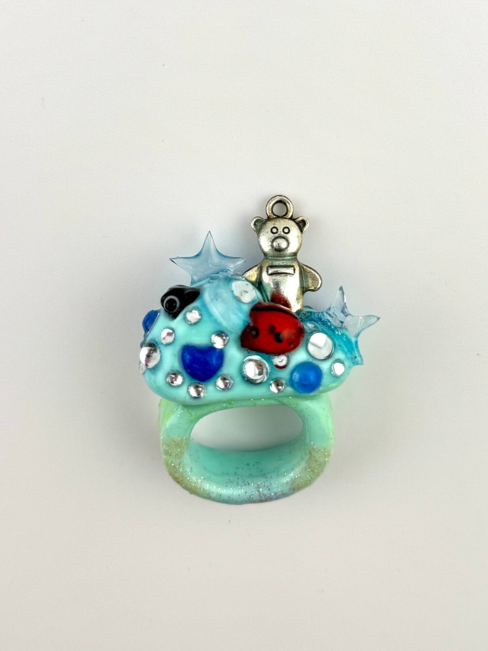 Anillo Nube oso glamuroso