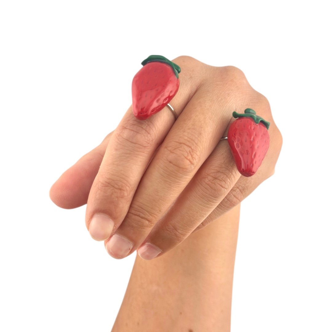 Anillo Fresa ajustable