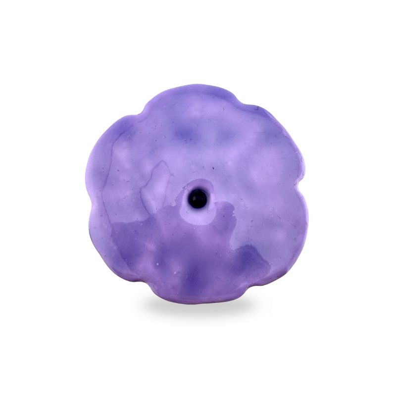 Anillo Flor lila xl