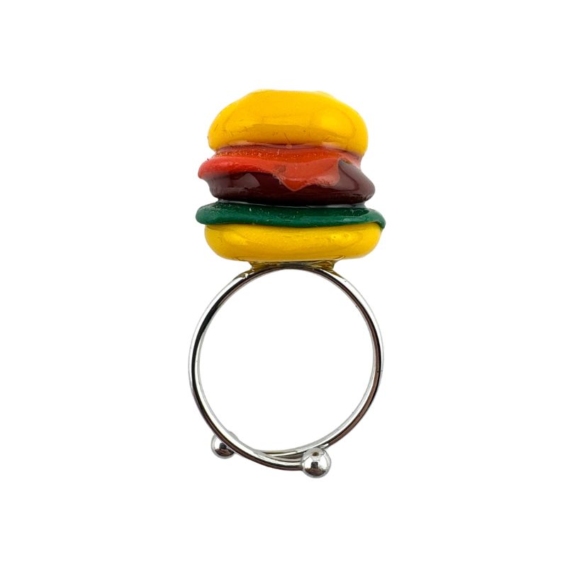 Anillo hamburguesa mini ajustable