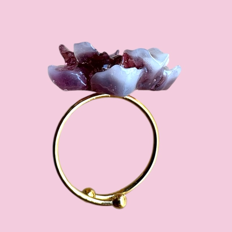 Anillo Mini flor 8